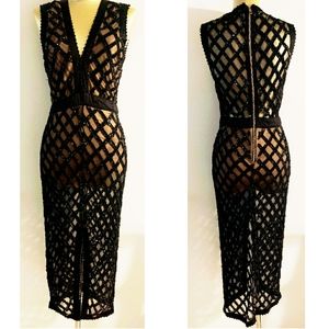 Revolve X by NBD Sheer SHOWSTOPPER Dress